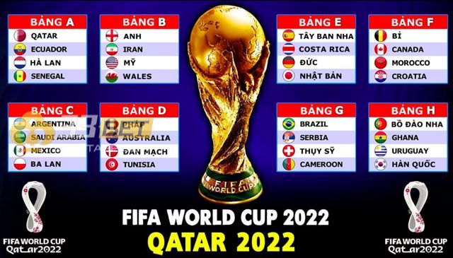 Thể thức thi đấu vòng chung kết World Cup 2022 