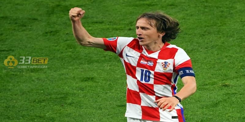 Tiền vệ Luka Modric trong kỳ World Cup cuối cùng